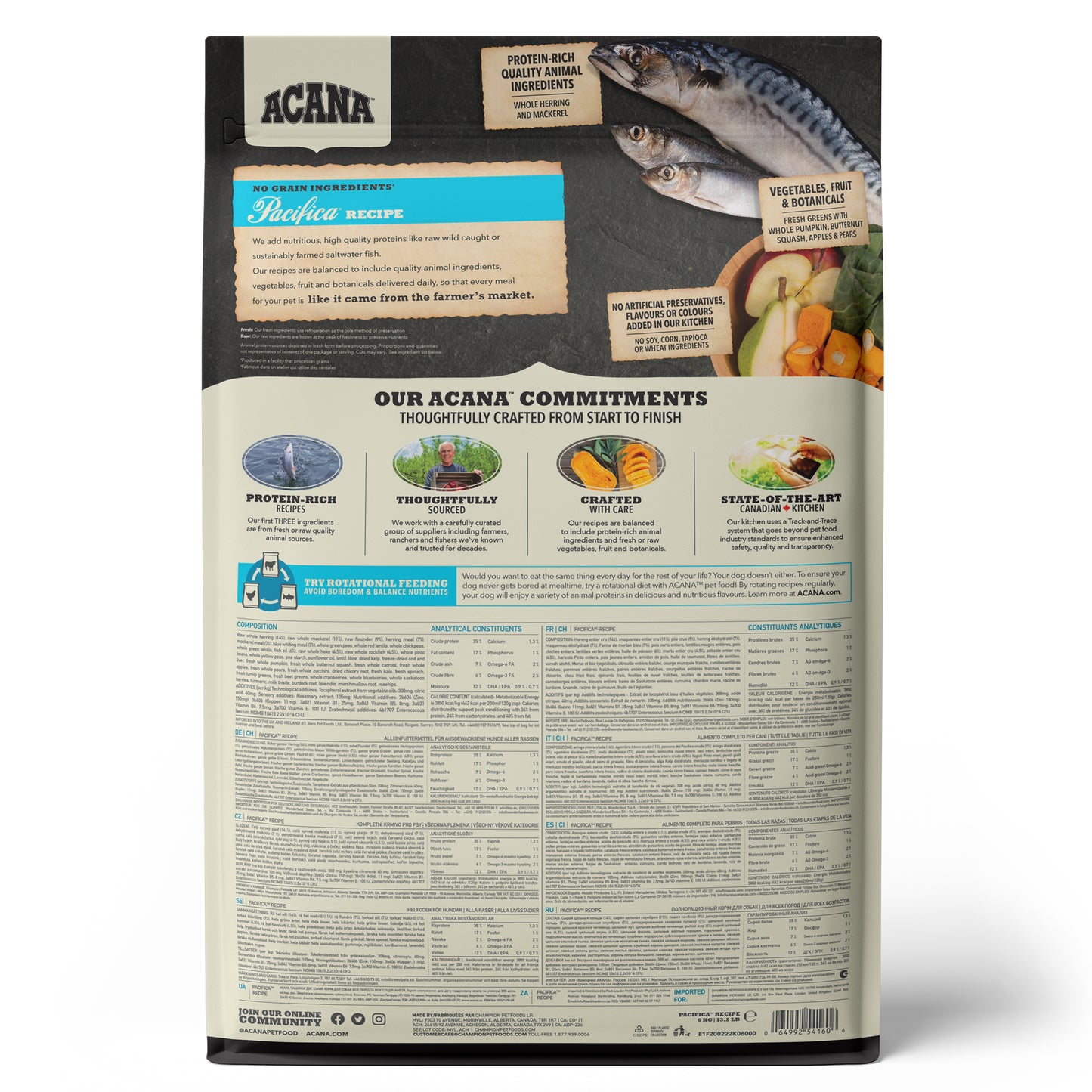 ACANA Freeze-Dried Infused Pacifica Dog Food