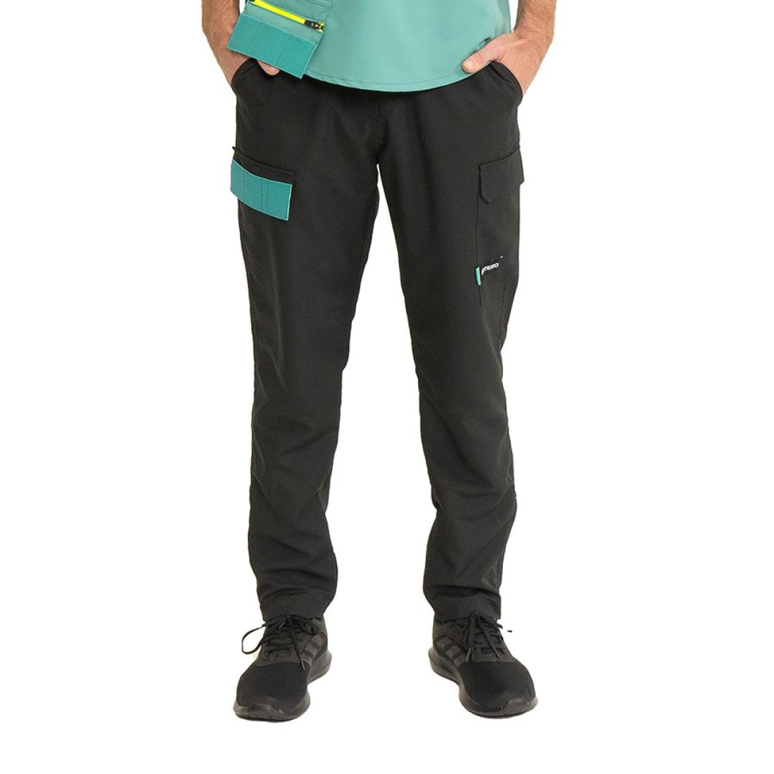 Cargo Pants, Black (6 sizes)