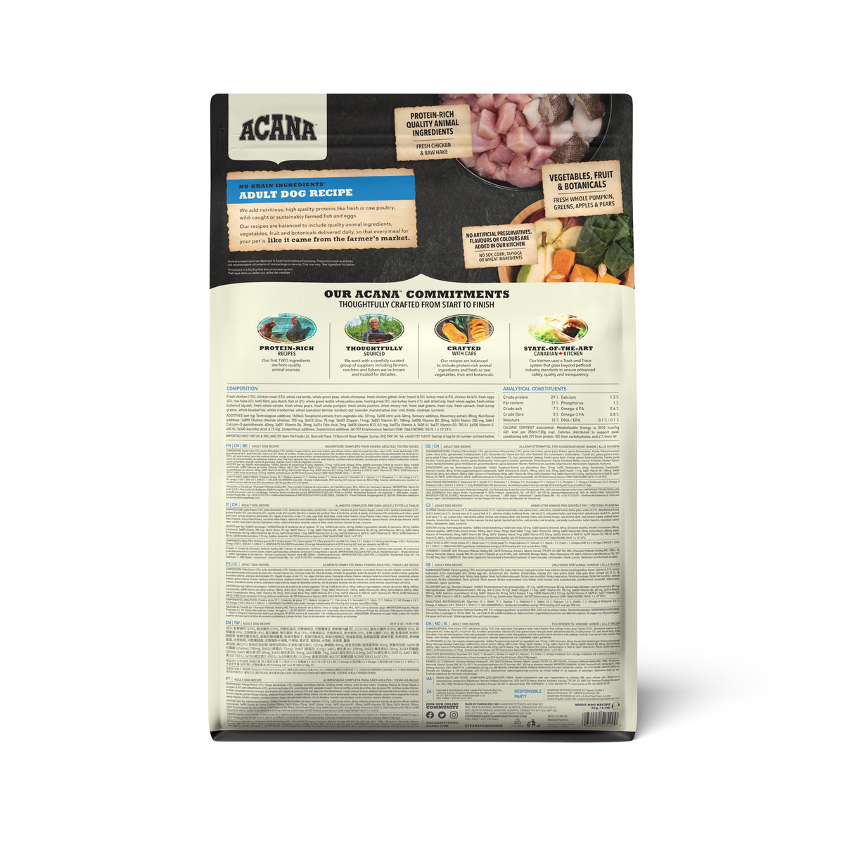 TriplePLAY ACANA Adult Dog Food 2.0kg