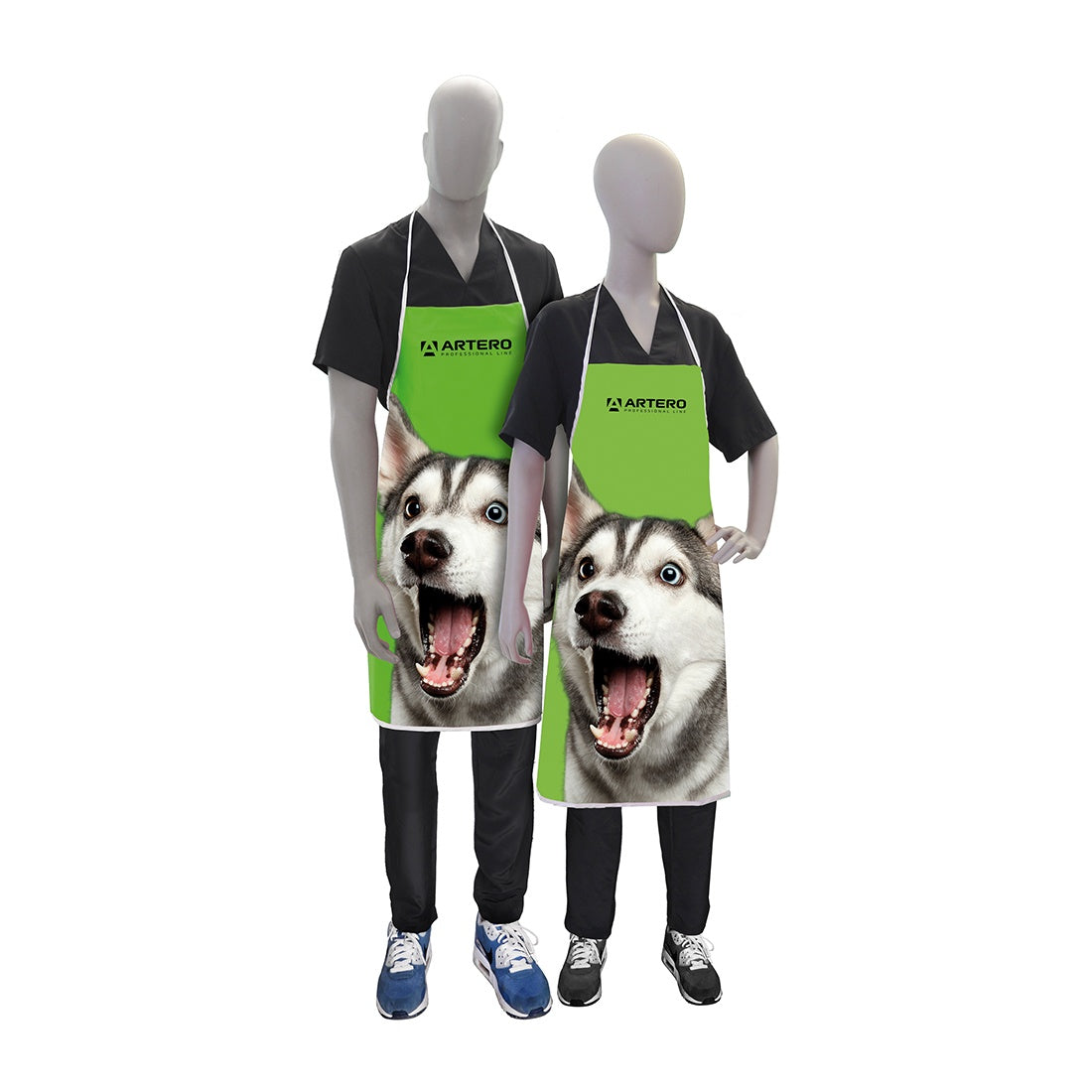 Apron, Green Malamute