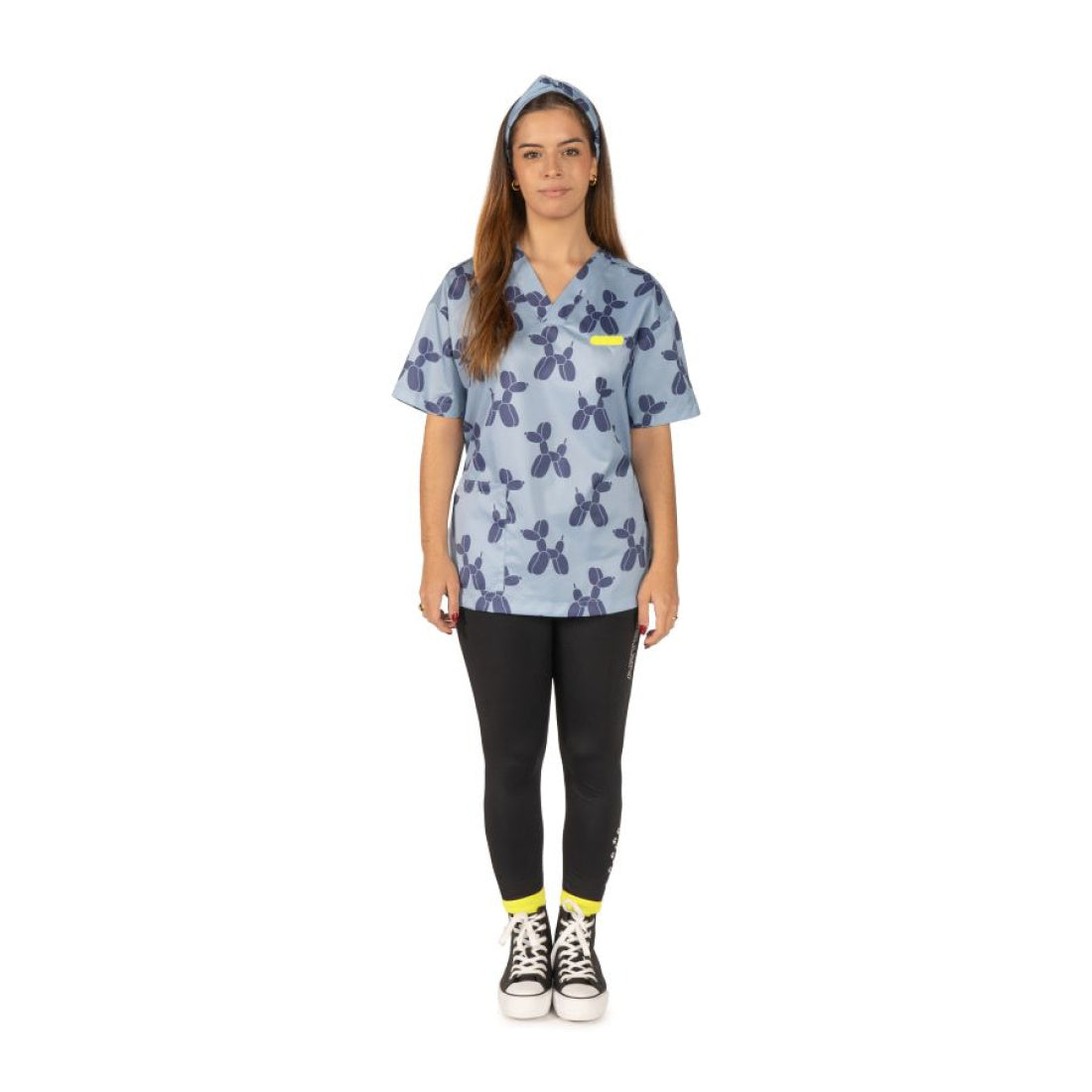 Smock, Denver Poodle Blue (6 Sizes)