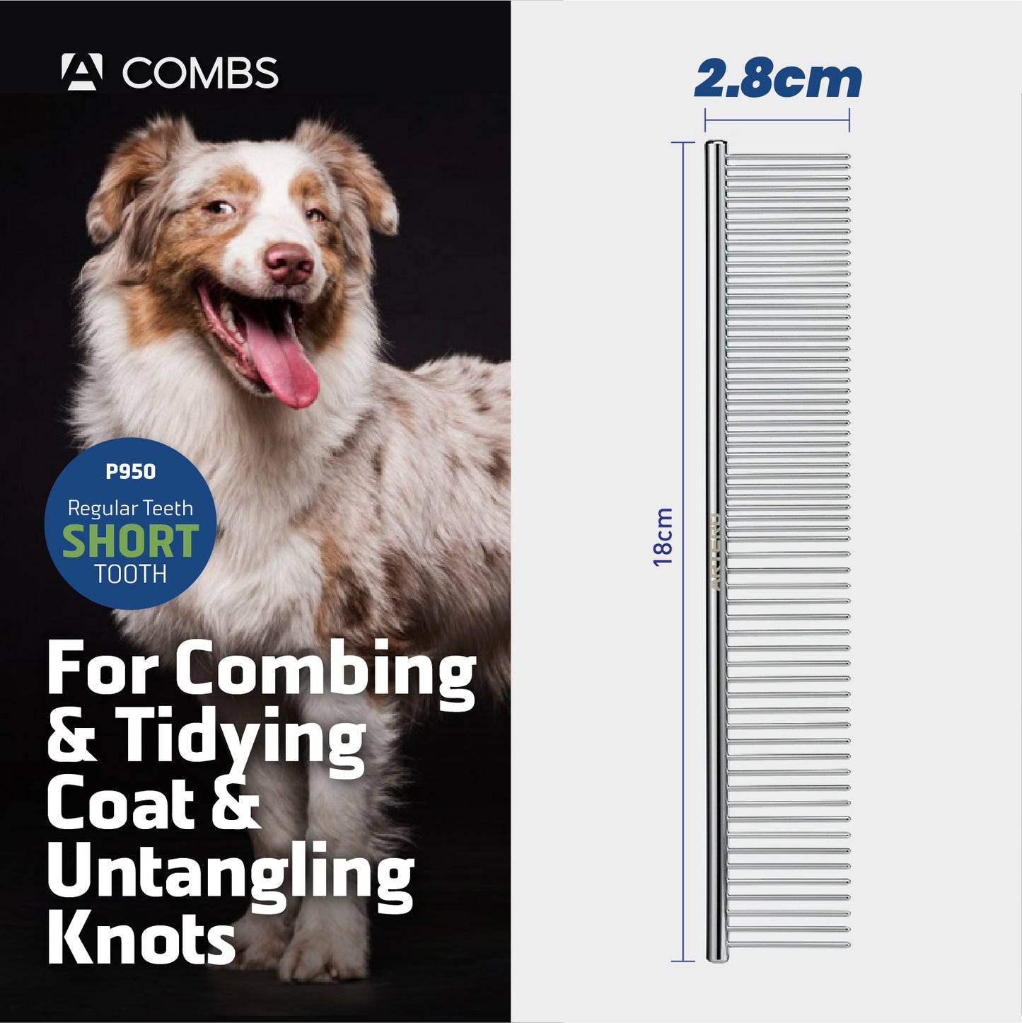 Comb, Double Width Comb (3 Sizes)