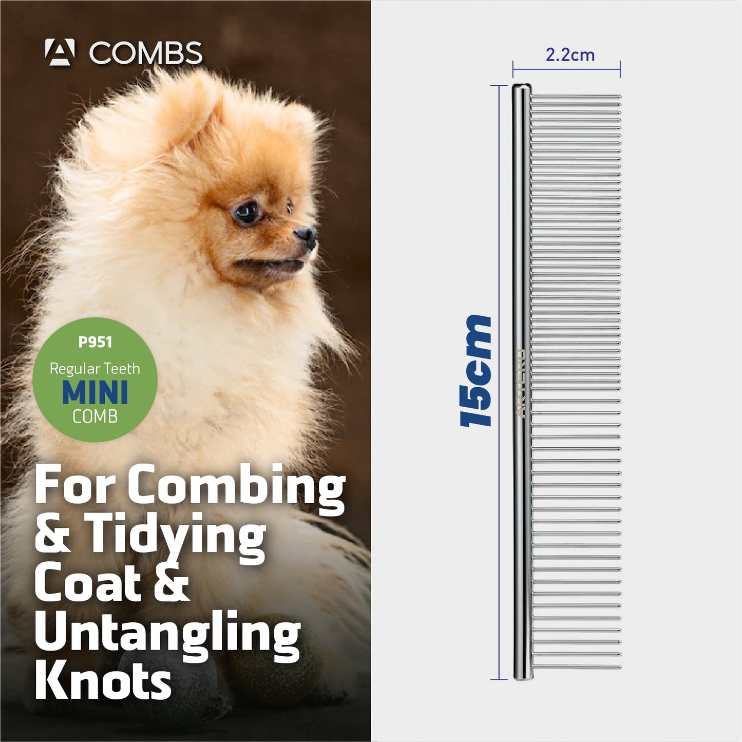Comb, Double Width Comb (3 Sizes)