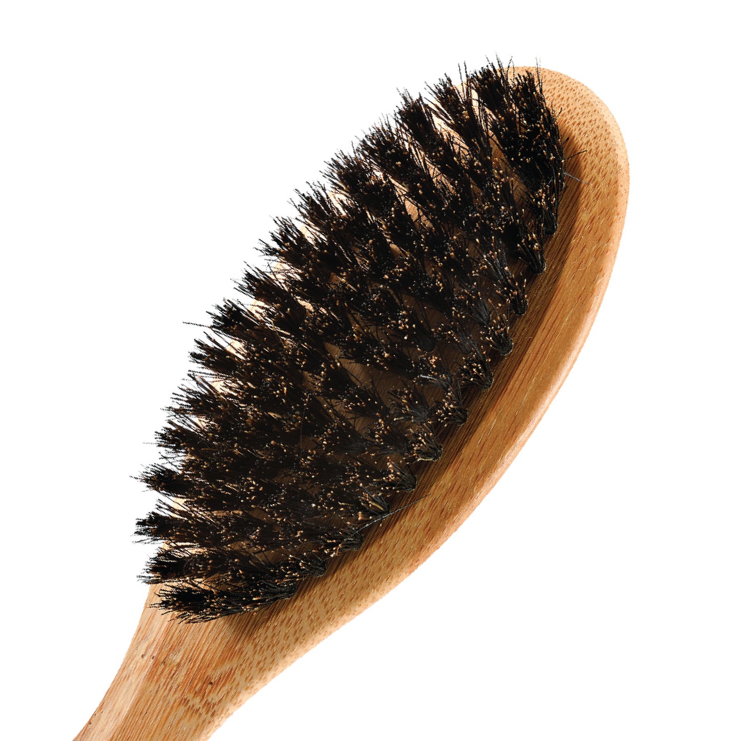 Bamboo Brush, Pure Boar Bristle M