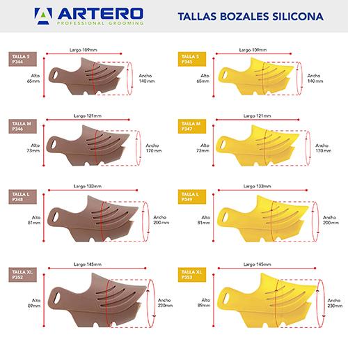 Dog Muzzle - Yellow - ARTERO Singapore