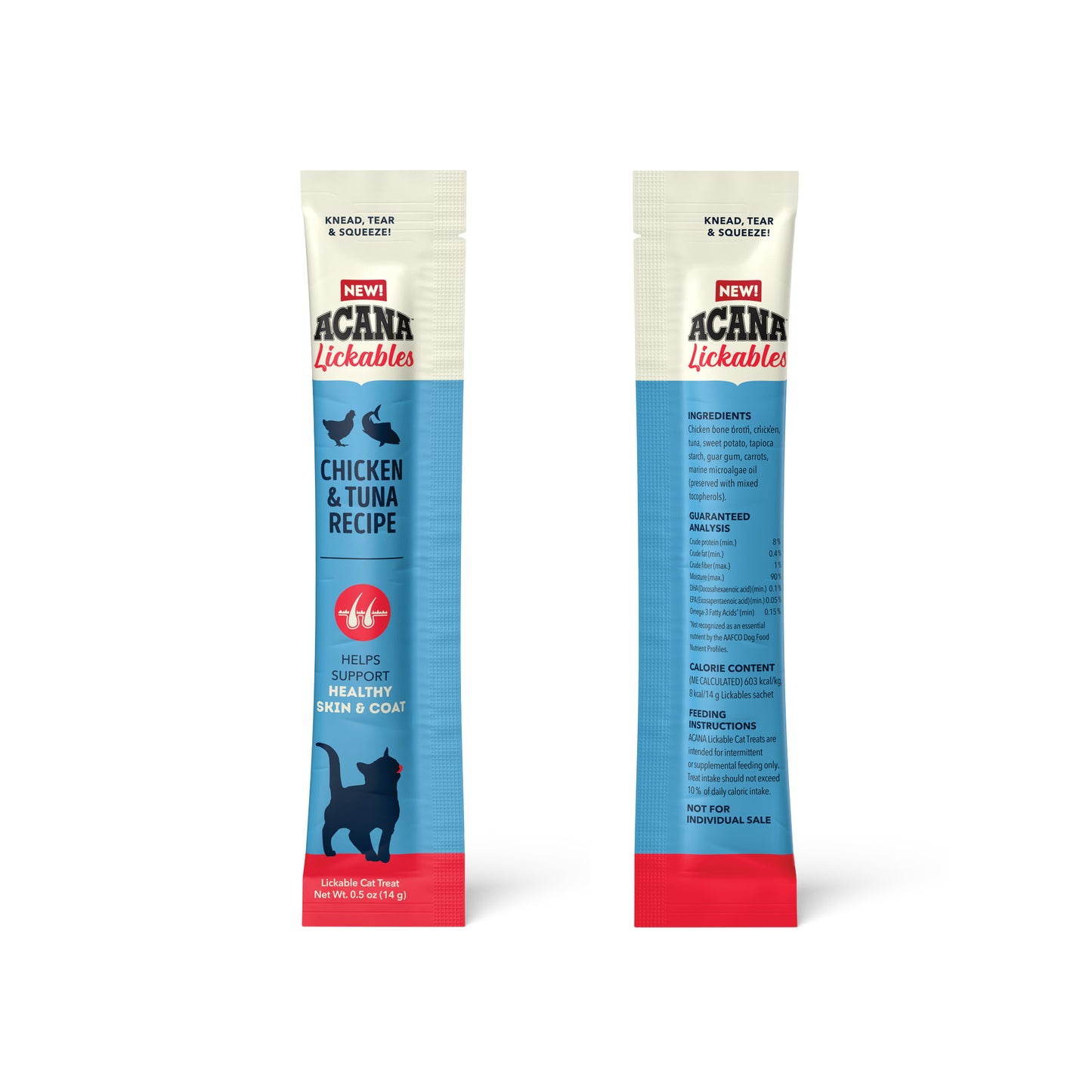 ACANA Lickables Chicken-Tuna 14gx5