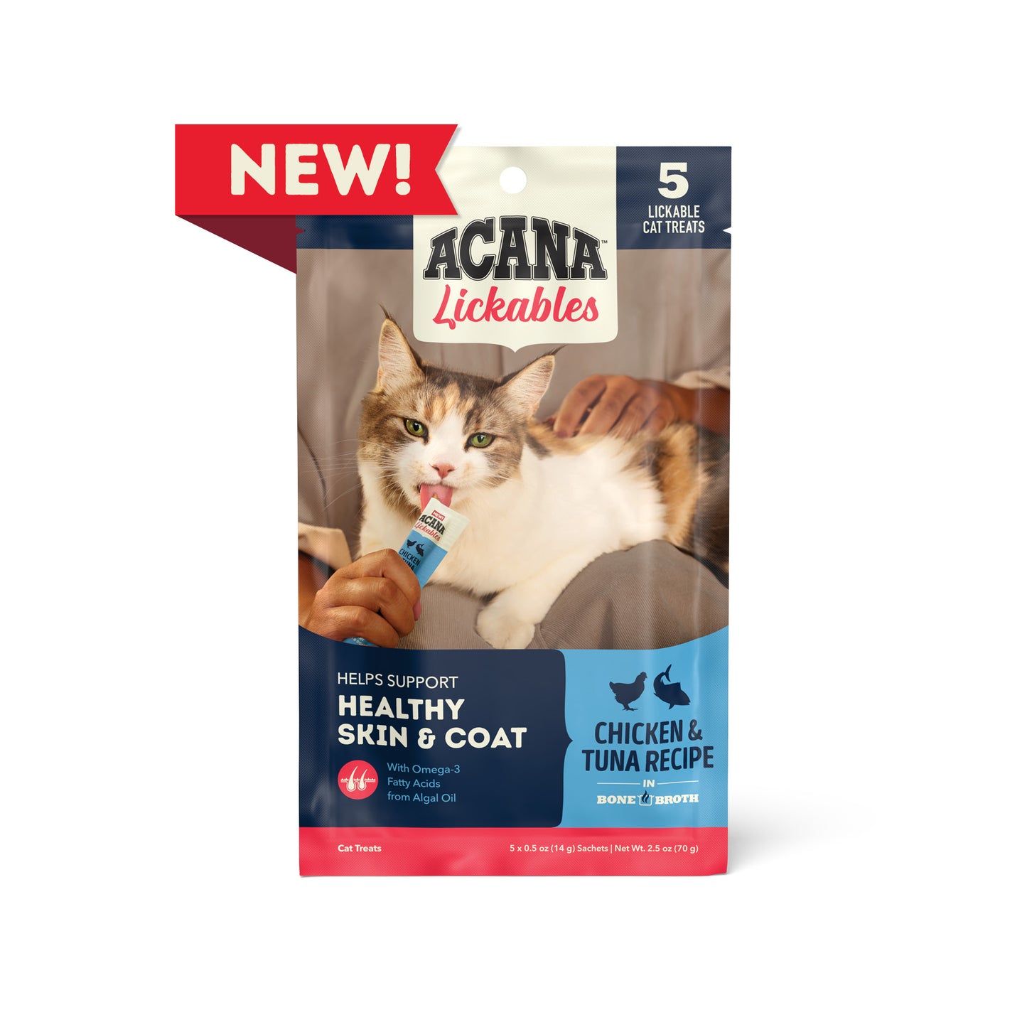 ACANA Lickables Chicken-Tuna 14gx5