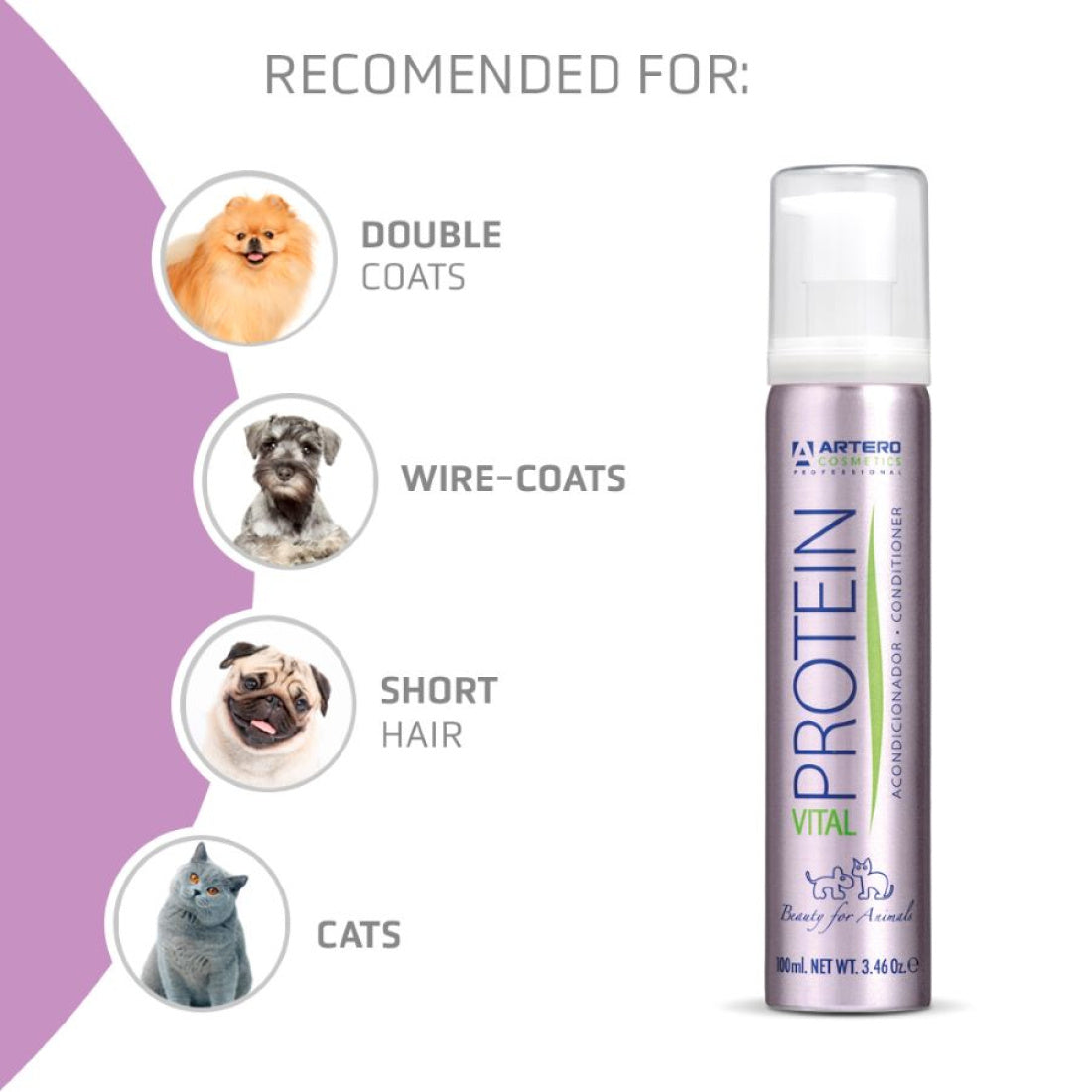 Protein Vital Mask 650ml - ARTERO Singapore