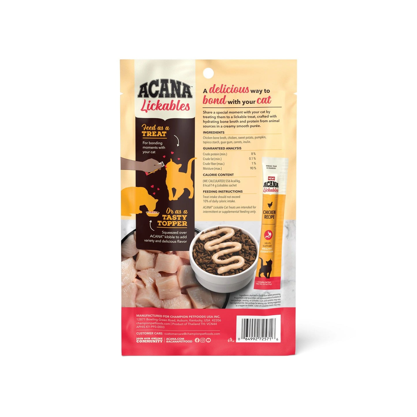 ACANA Lickables Chicken 14gx5