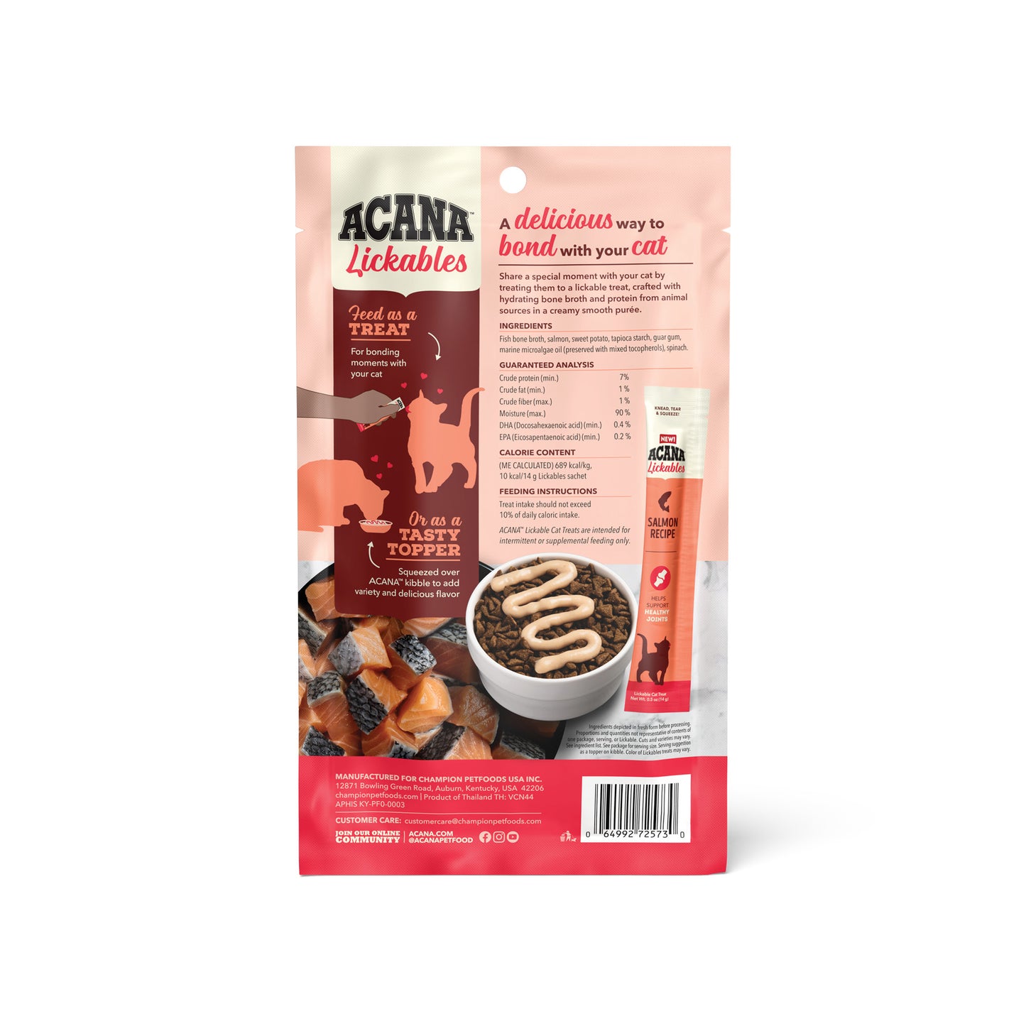 ACANA Lickables Salmon 14gx5