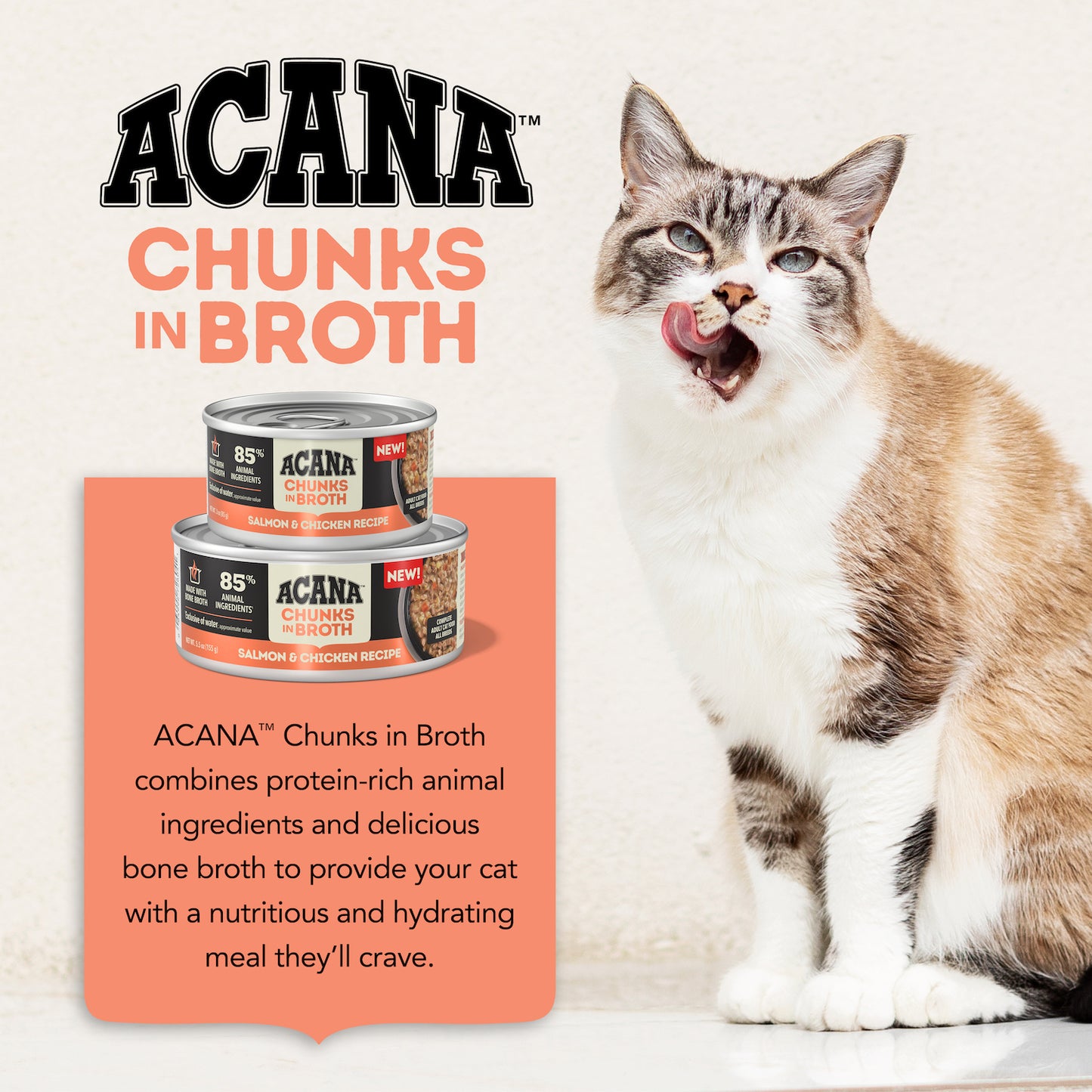 ACANA Chunks in Broth Salmon & Chicken Recipe