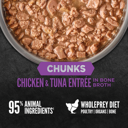 ORIJEN Chunks, Kitten Chicken & Tuna Recipe