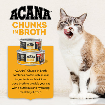 ACANA Chunks in Broth Chicken & Tuna Recipe