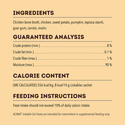 ACANA Lickables Chicken 14gx5