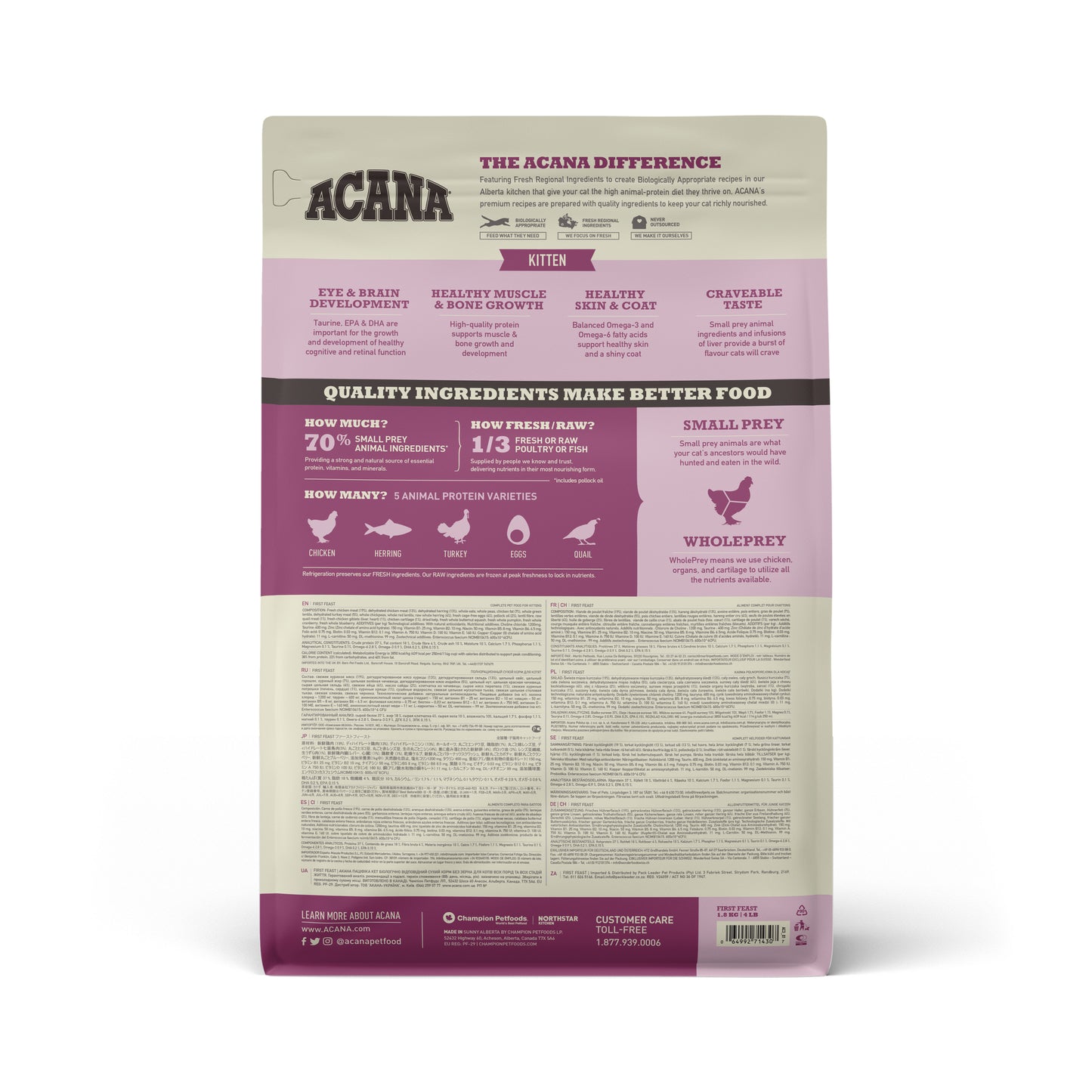 K9SHARE ACANA First Feast Cat Food