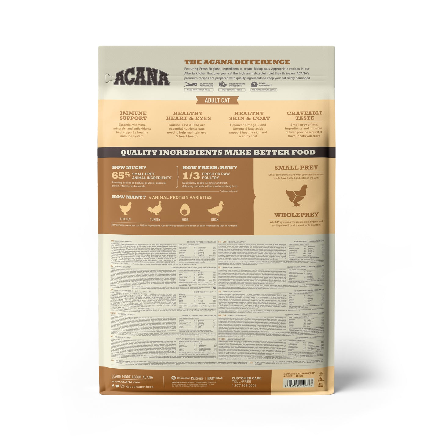 CATFESTA ACANA Homestead Harvest Cat Food