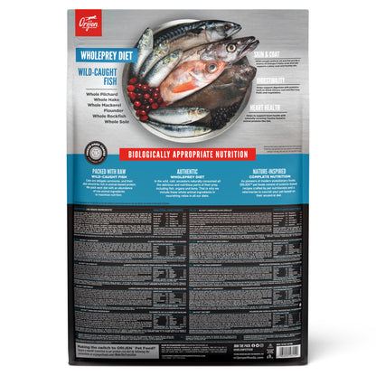 K9SHARE ORIJEN Freeze-Dried Infused Six Fish Cat Food