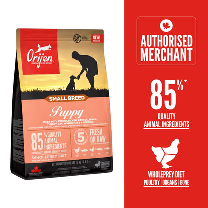 ORIJEN Freeze-Dried Infused Puppy Small Breed Dog Food 1.8kg
