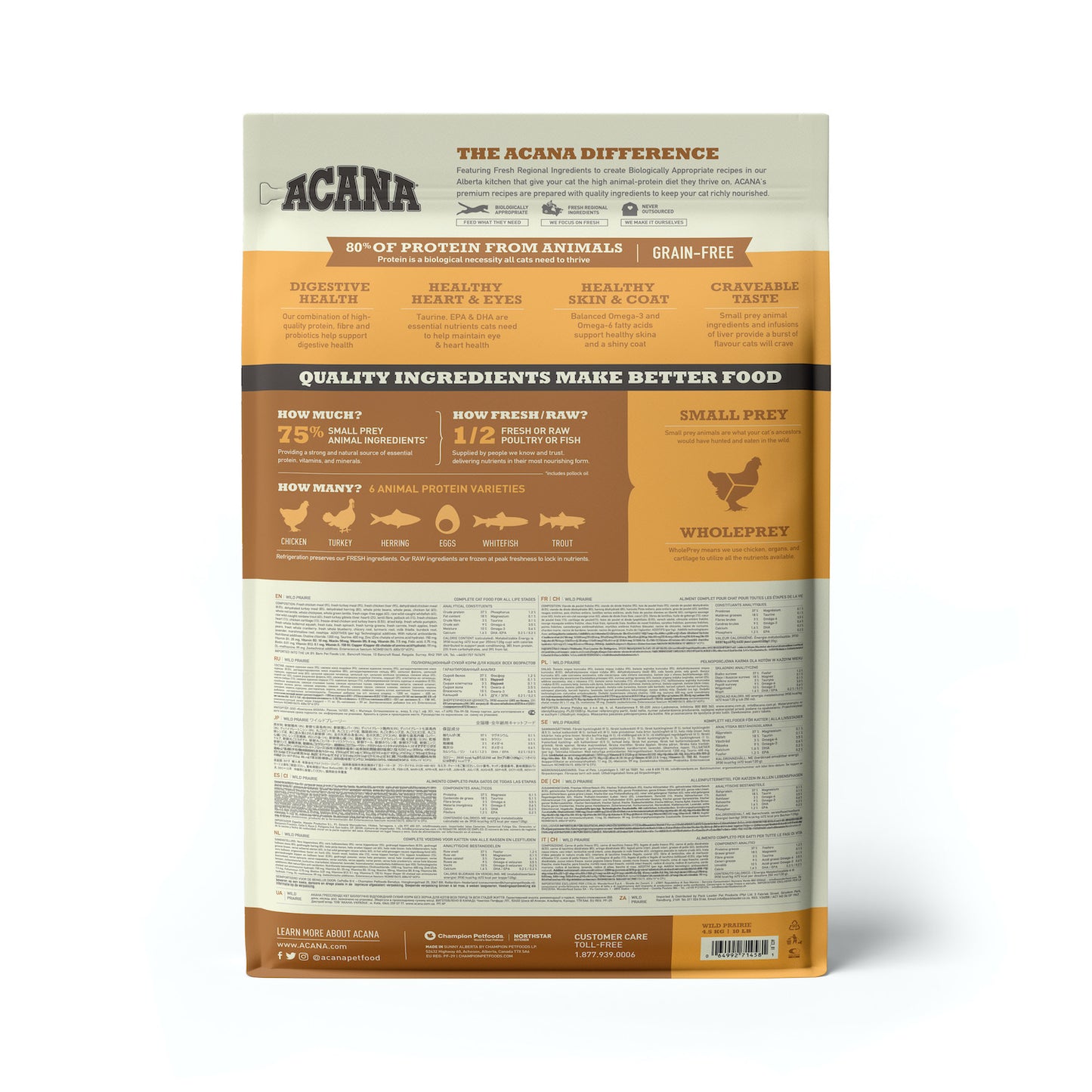 CATFESTA ACANA Wild Prairie Cat Food