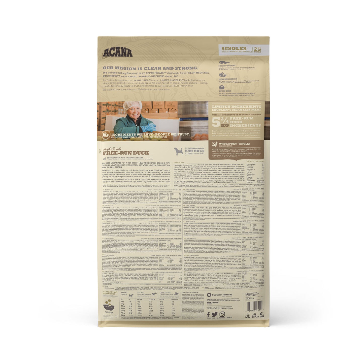 K9SHARE ACANA Free-Run Duck Dog Food