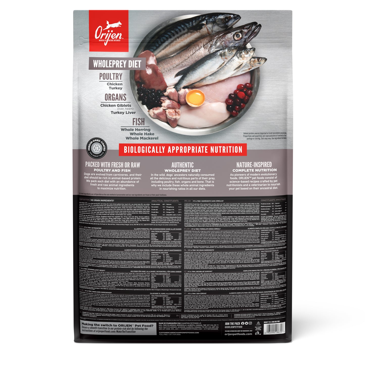 K9SHARE ORIJEN Fit & Trim Dog 2KG