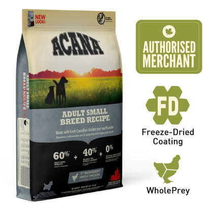 ACANA Freeze-Dried Coated Adult Small Breed Dog Food