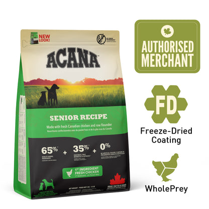 K9SHARE ACANA Freeze-Dried Coated Senior Dog Food