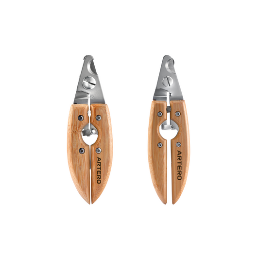 Nail Trimmer, Bamboo Handle (2Sizes)