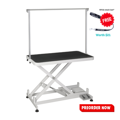 Electric Table, Premium White 115cm