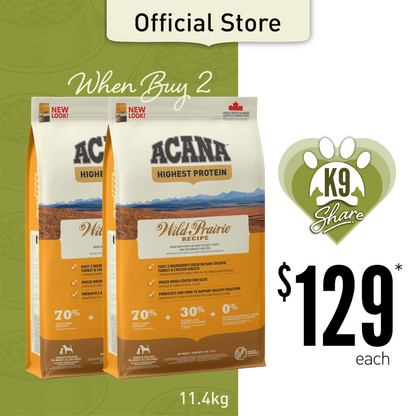K9SHARE ACANA Wild Prairie Dog Food