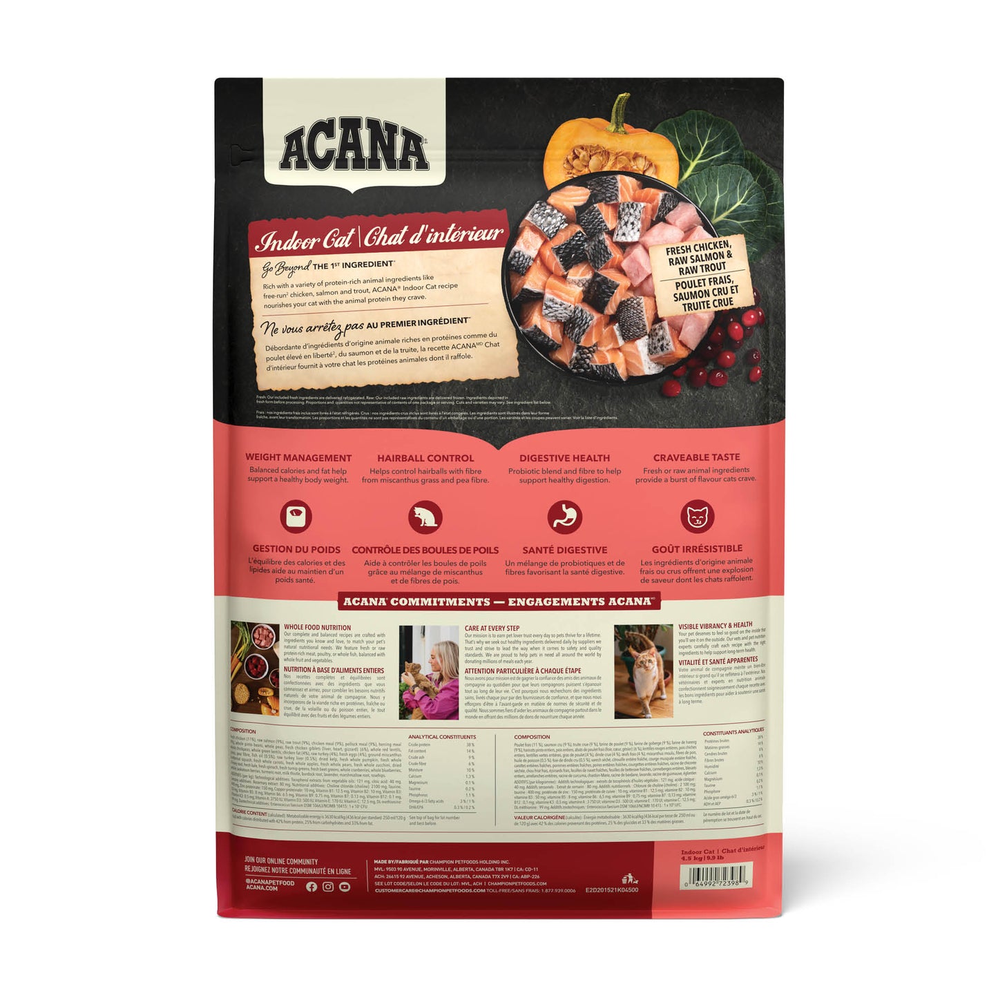 CATFESTA ACANA Freeze-Dried Infused Indoor Cat Food