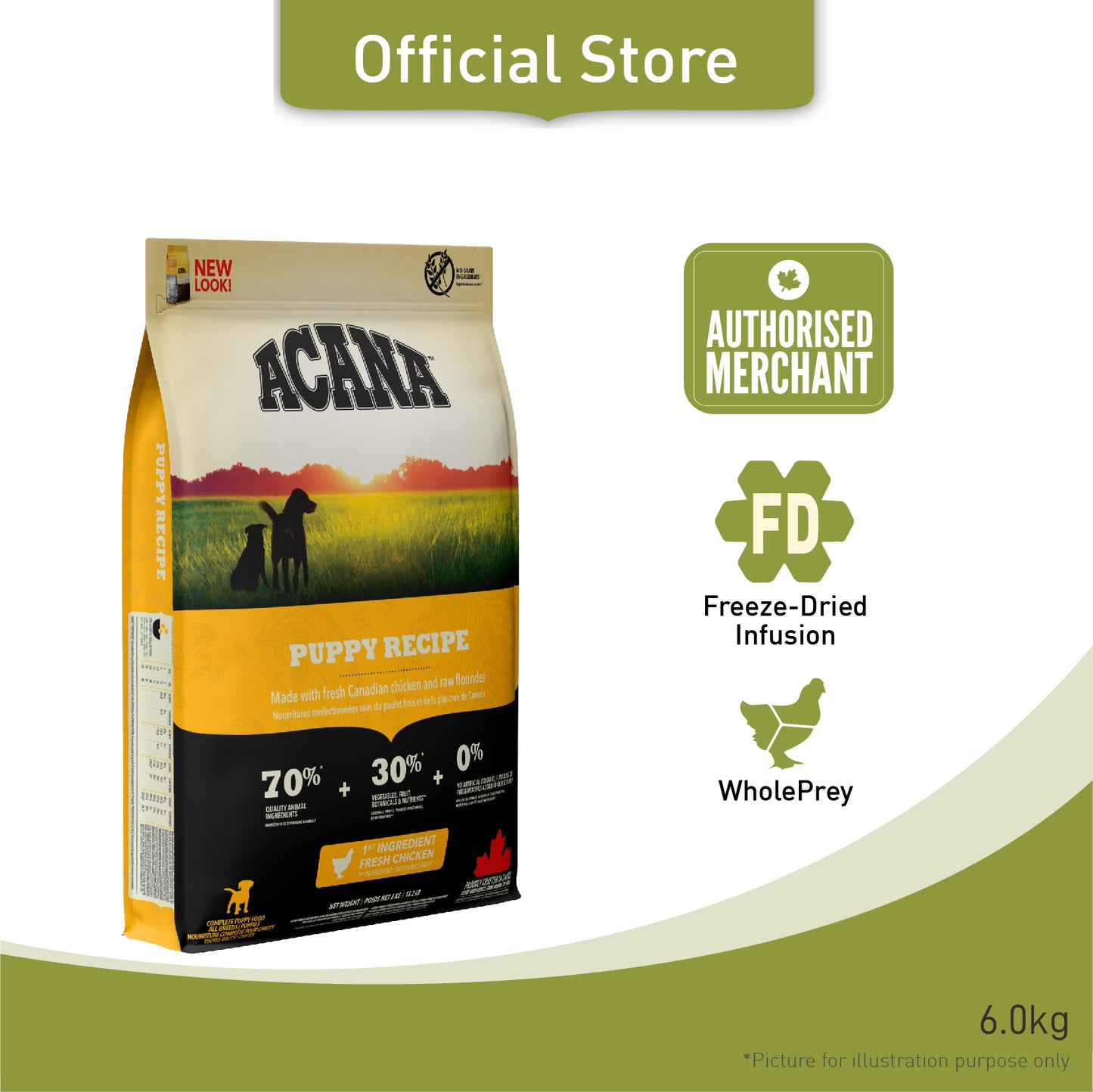 ACANA Freeze-Dried Coated Puppy