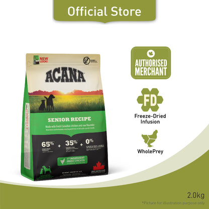 ACANA Freeze-Dried Coated Senior Dog Food