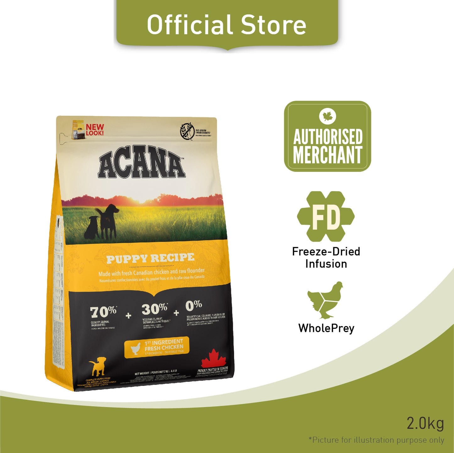 ACANA Freeze-Dried Coated Puppy