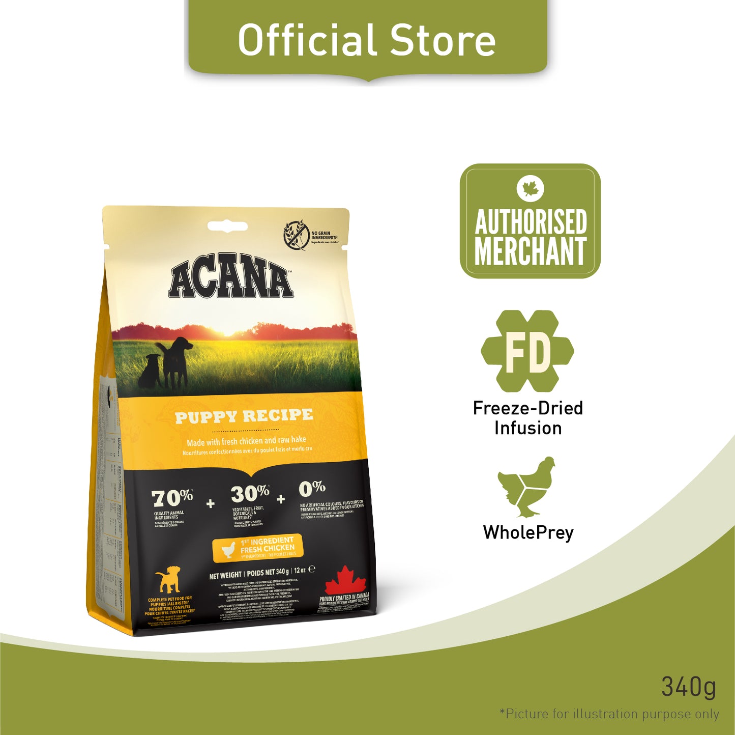 ACANA Freeze-Dried Coated Puppy