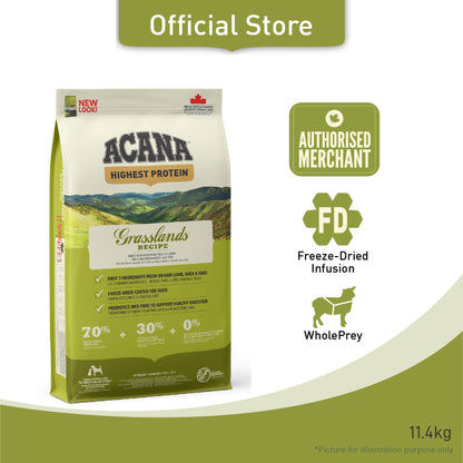 ACANA Freeze-Dried Infused Grasslands Dog Food