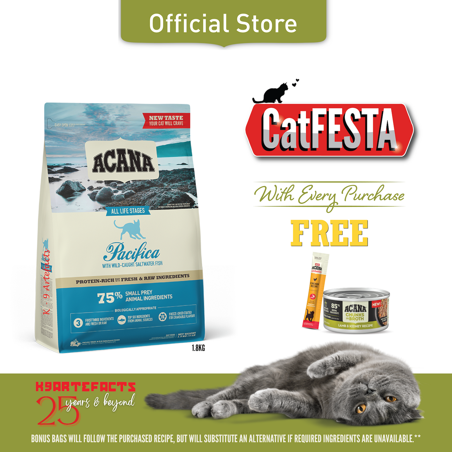 CATFESTA ACANA Pacifica Cat Food
