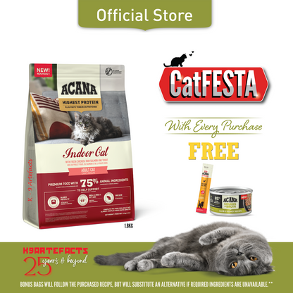 CATFESTA ACANA Freeze-Dried Infused Indoor Cat Food