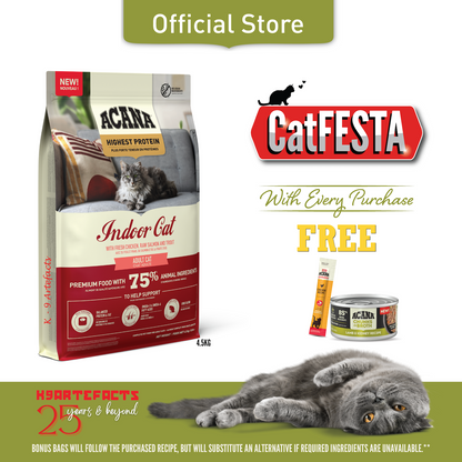 CATFESTA ACANA Freeze-Dried Infused Indoor Cat Food