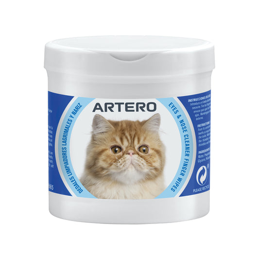 ARTERO 4Cats Finger Wipes, Eyes/Nose