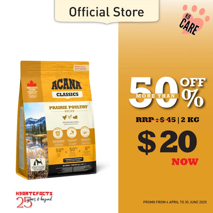K9CARE ACANA Prairie Poultry Dog Food