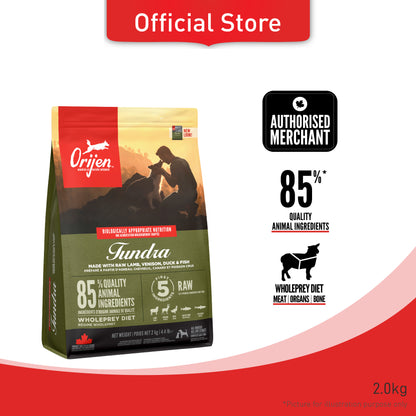 ORIJEN Freeze-Dried Infused Tundra Dog Food