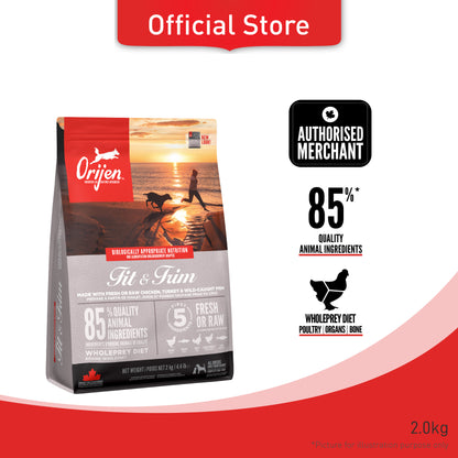 ORIJEN Freeze-Dried Infused Fit & Trim Dog Food