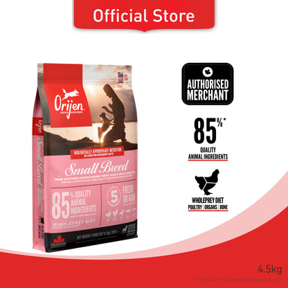 ORIJEN Freeze-Dried Infused Small Breed Dog Food