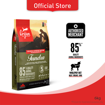 ORIJEN Freeze-Dried Infused Tundra Dog Food