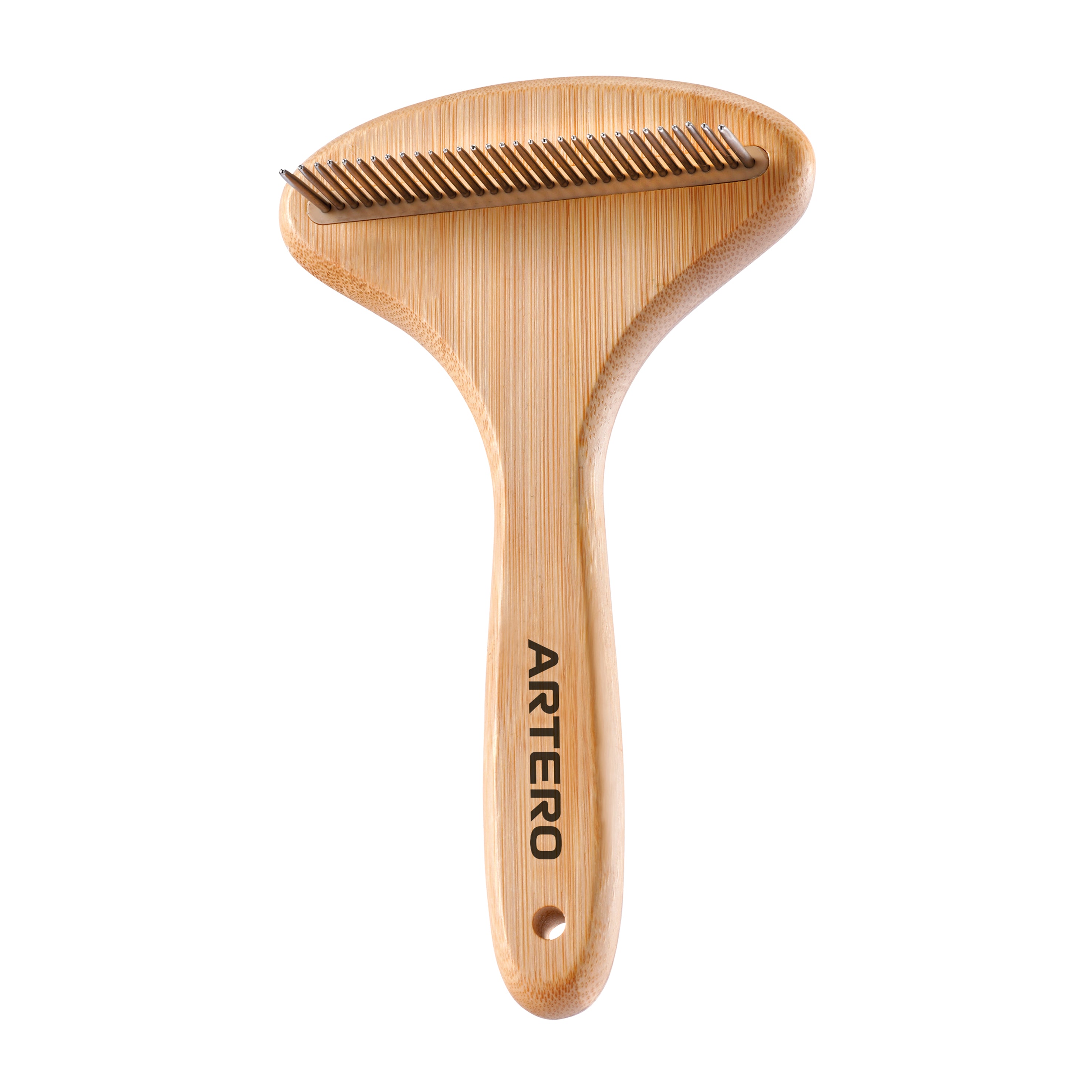 Resin Pin Rake Rake, 25mm Rotating Pins Bamboo Handle – ARTERO Singapore
