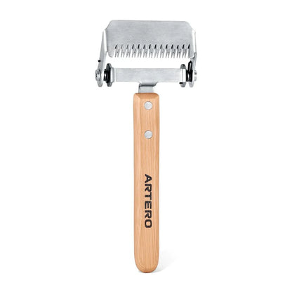 Zeus Flexible Double-Tooth Dematting Rake