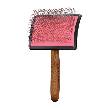 Simba Curved Slicker Brush L Pink Pin