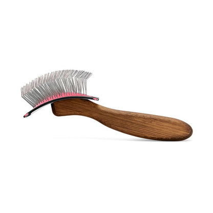Simba Curved Slicker Brush L Pink Pin