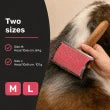 Simba Curved Slicker Brush M Pink